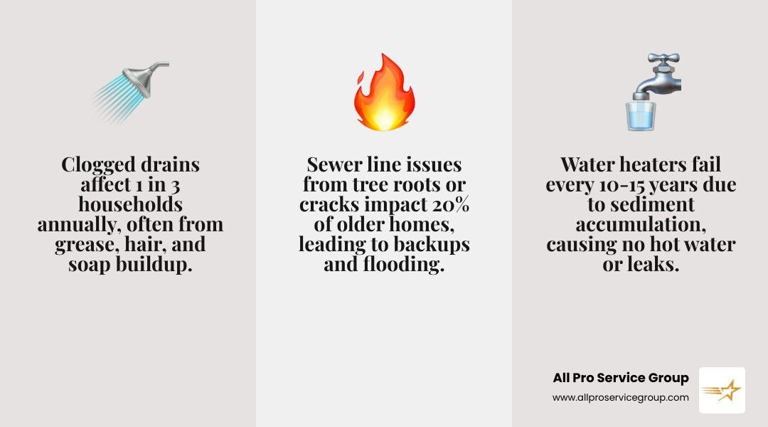 Common household plumbing systems and failure points: drains, water heaters, sewer lines, pipes - plumber west jordan Common household plumbing systems and failure points: drains, water heaters, sewer lines, pipes - plumber west jordan
