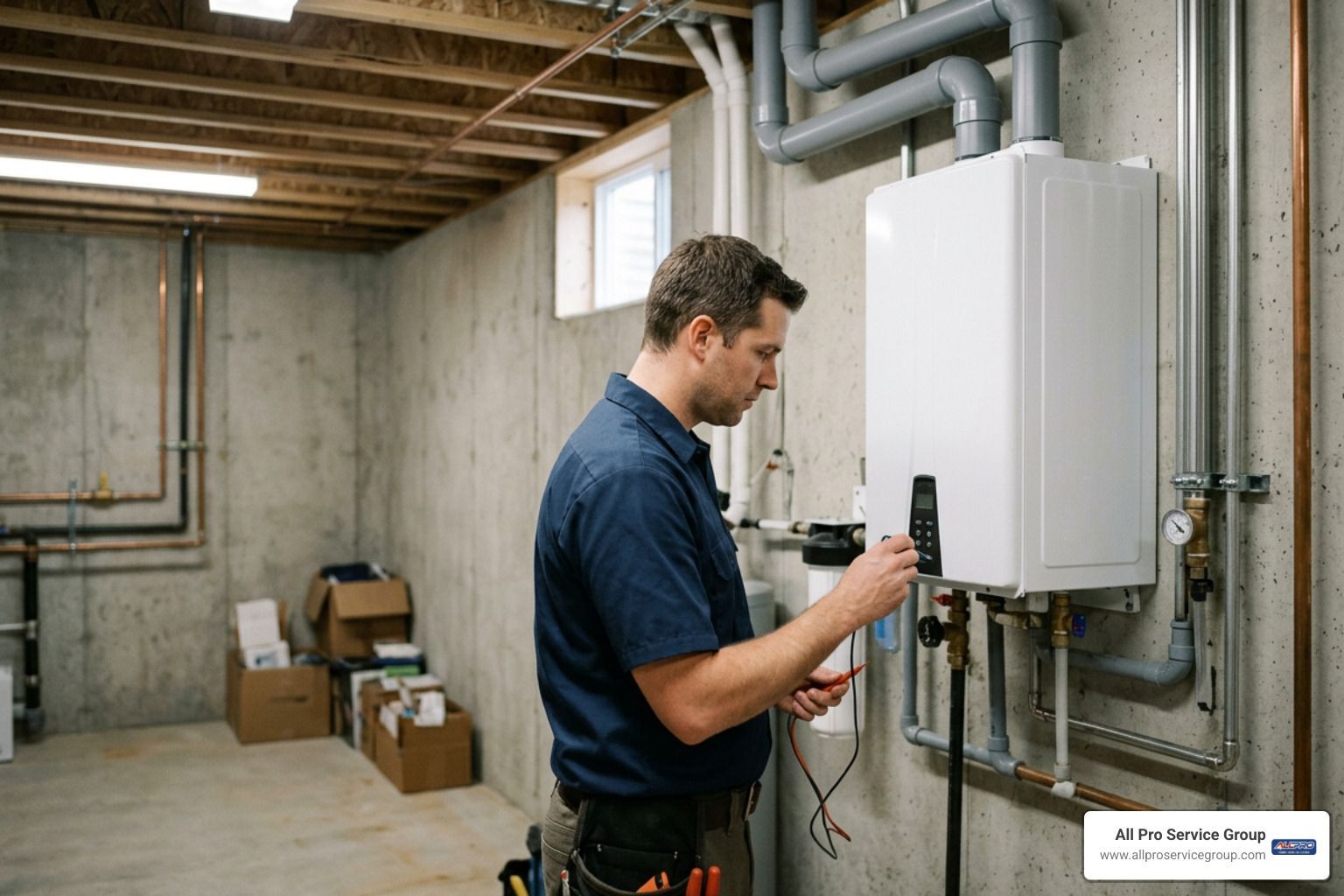 Navien boiler service