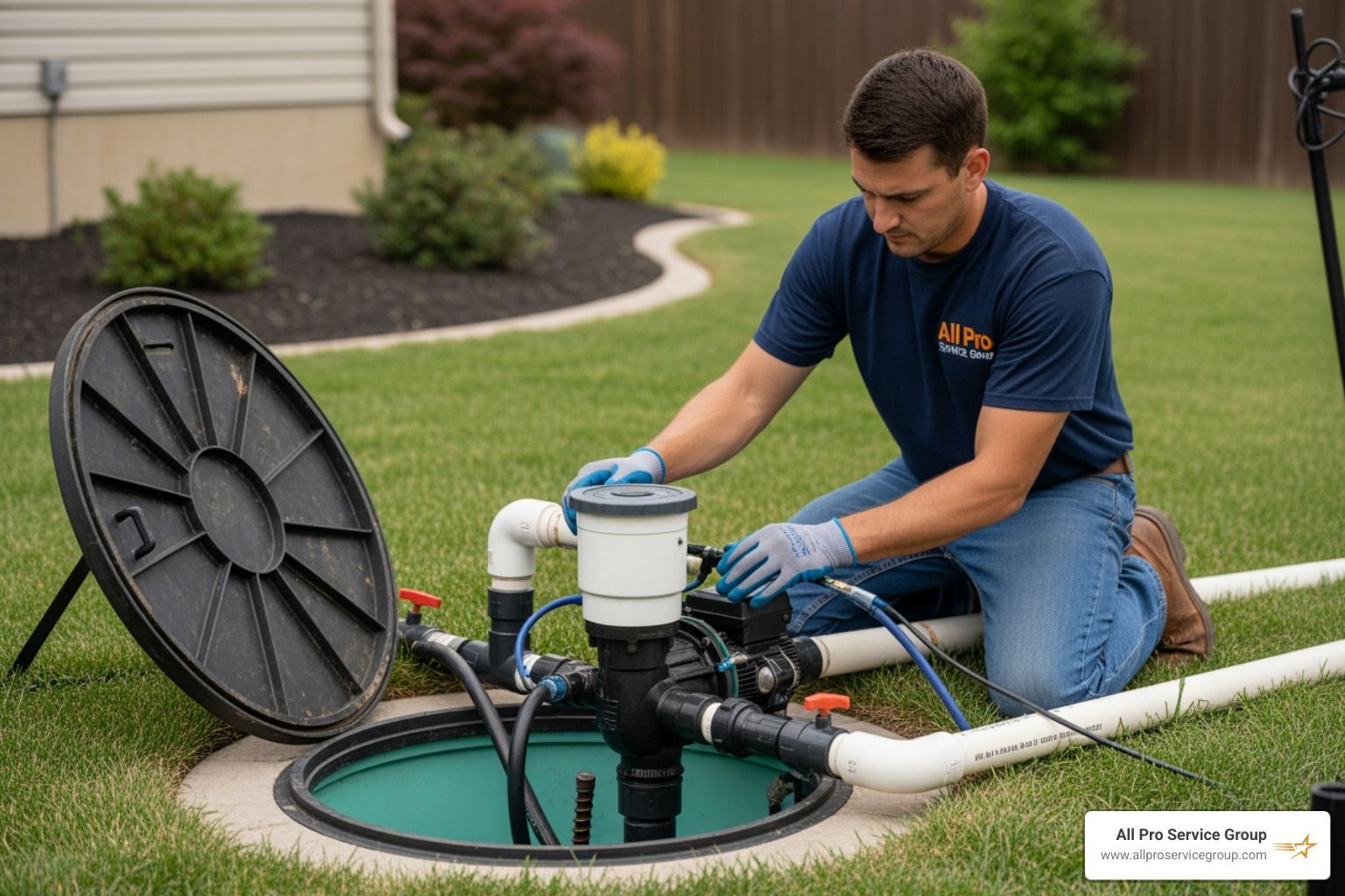 septic sump pump repair