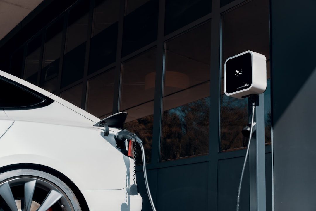 home EV charging station