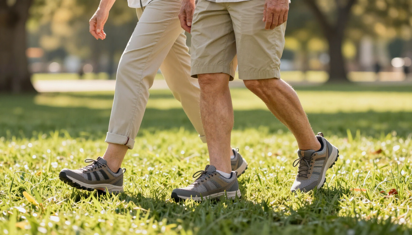 Active Seniors Walking