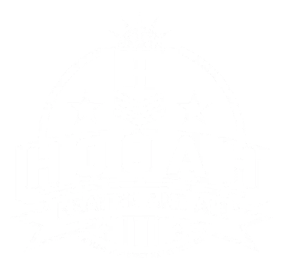 Hooah Heating and Air Logo Blank white image