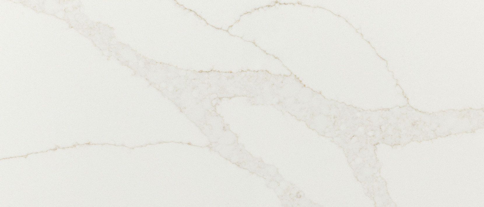 Off-white marble with tan veining.