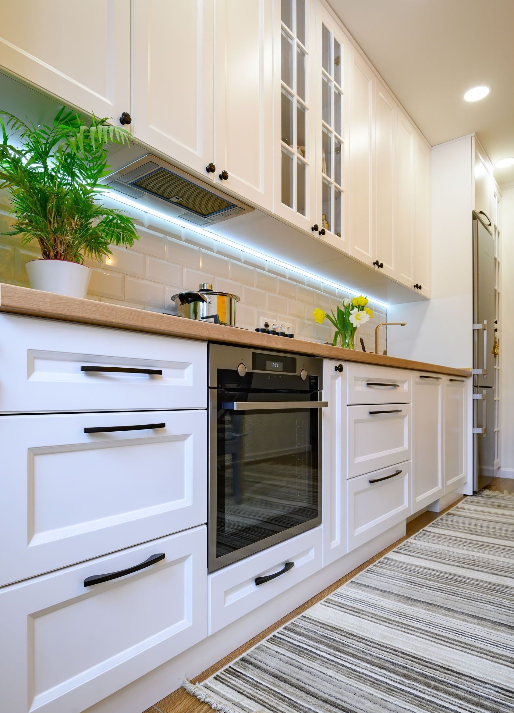 modern well designed kitchen interior
