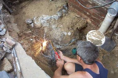 Gas fitting