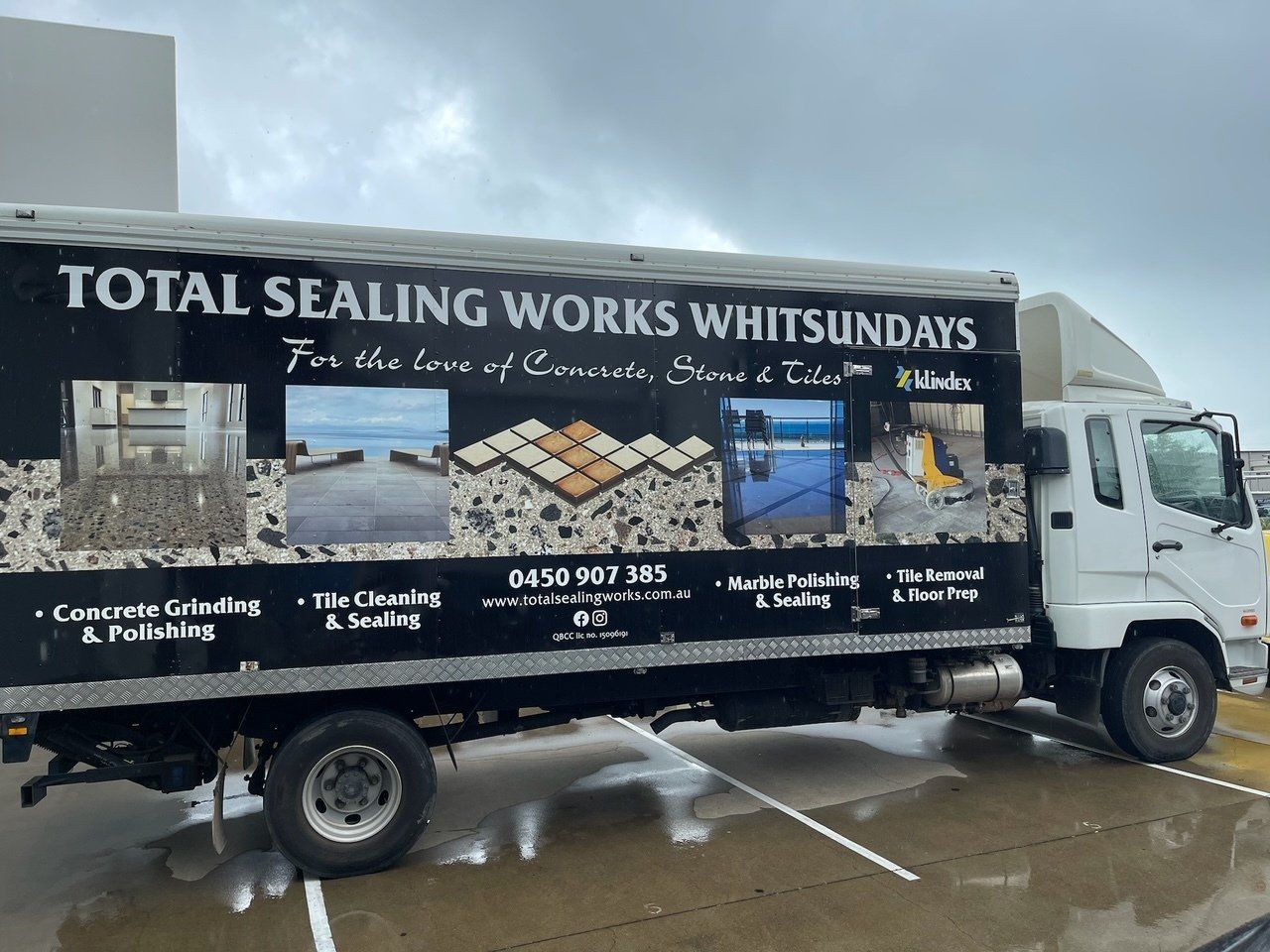 Total Sealing Works Whitsundays Truck