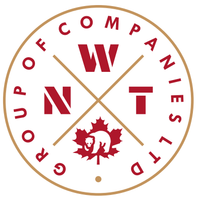 Circular logo: 