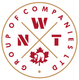 Circular logo: 