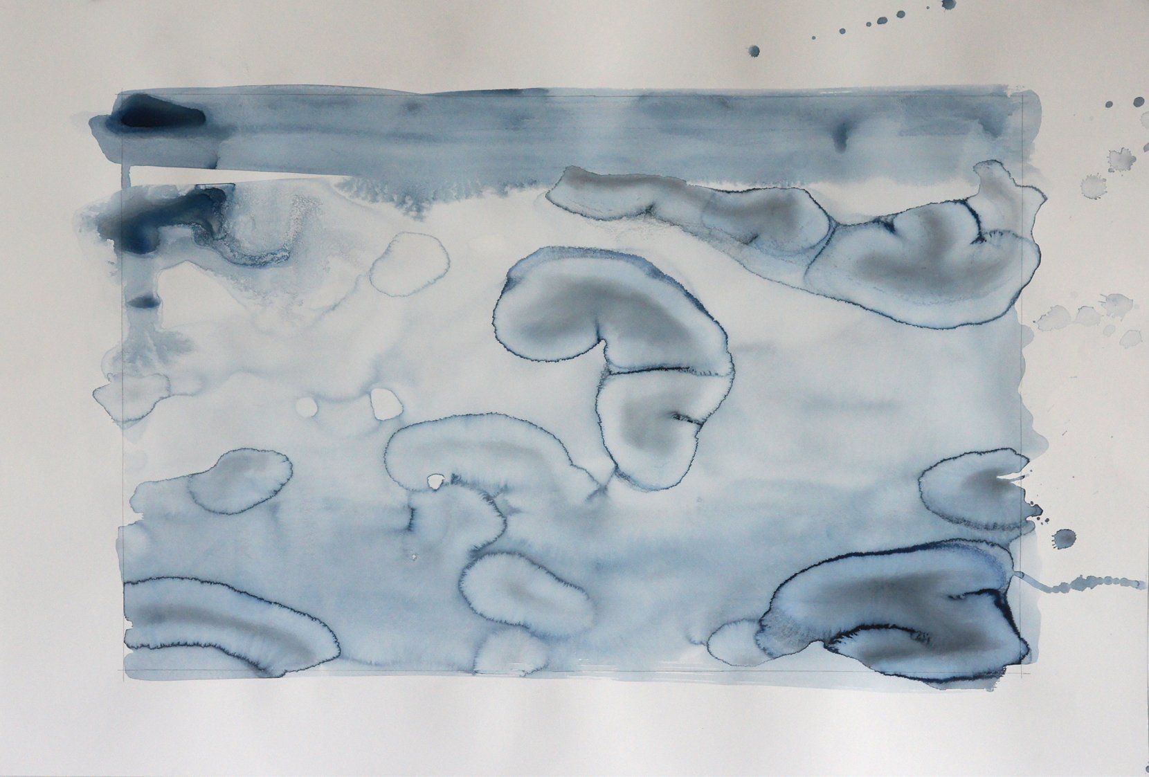 watercolor aquarel monochrome fundamental painting