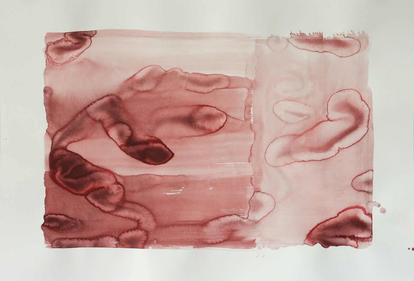 Watercolor aquarel monochrome monochroom fundamental painting
