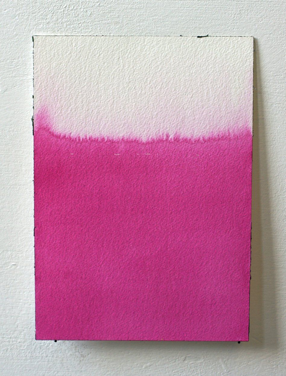 Aquarel monochrome magenta