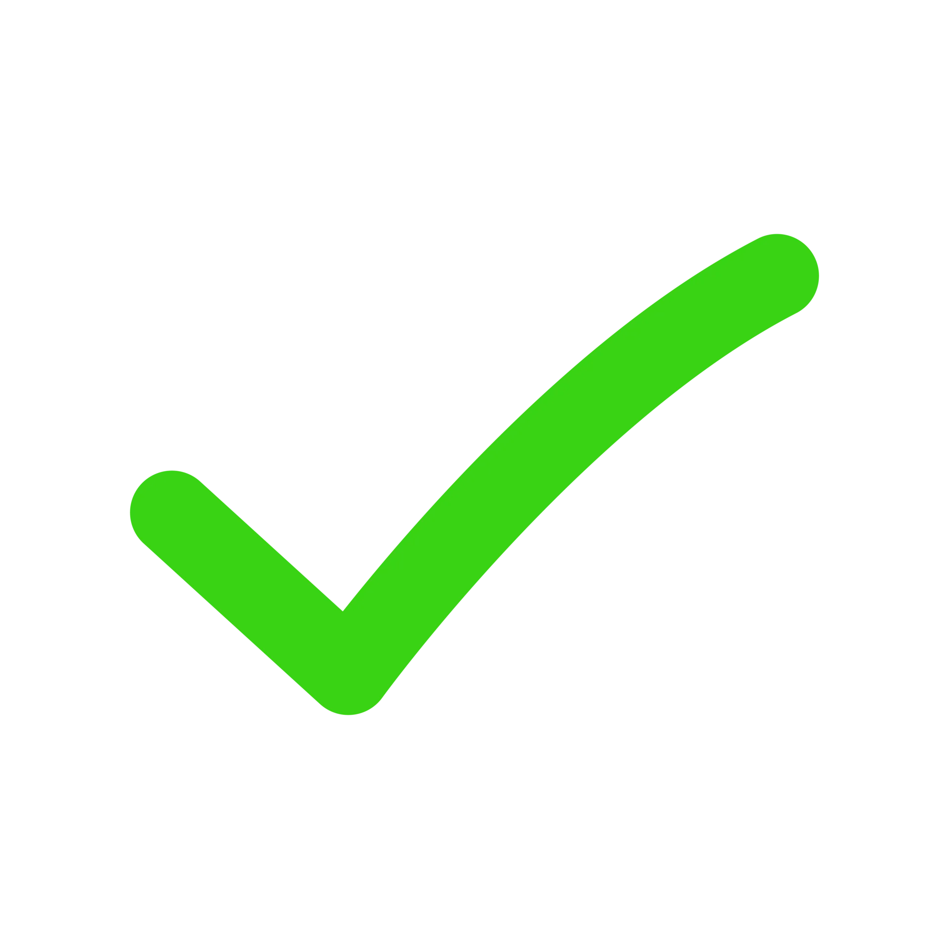 A green check mark on a white background.