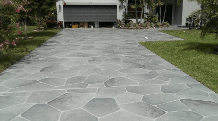 new concrete driveway installation in brooklyn park, mn