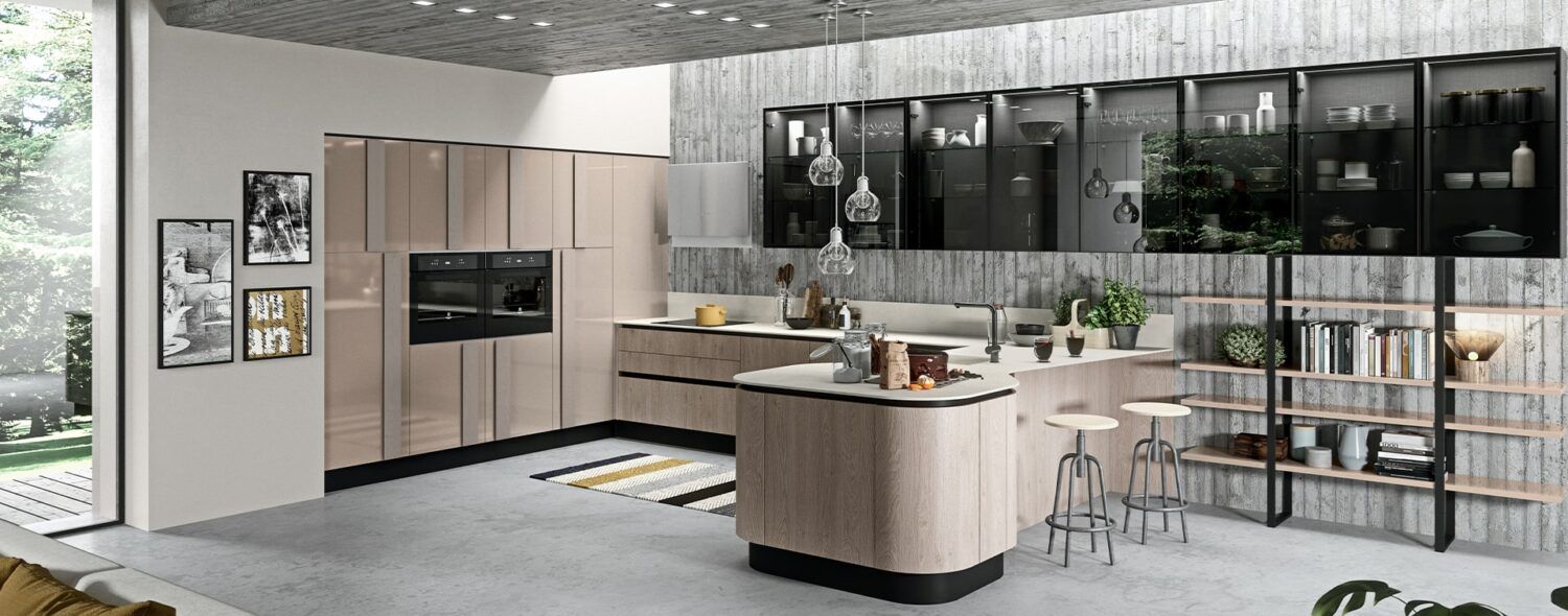 Cucine componibili a Roma con composizioni personalizzabili