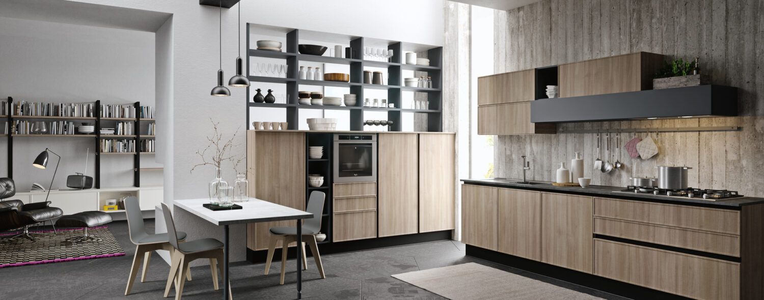 Soluzioni di cucine componibili a Roma moderne e funzionali