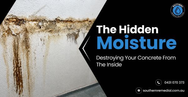 The hidden moisture destroying your concrete from the inside
