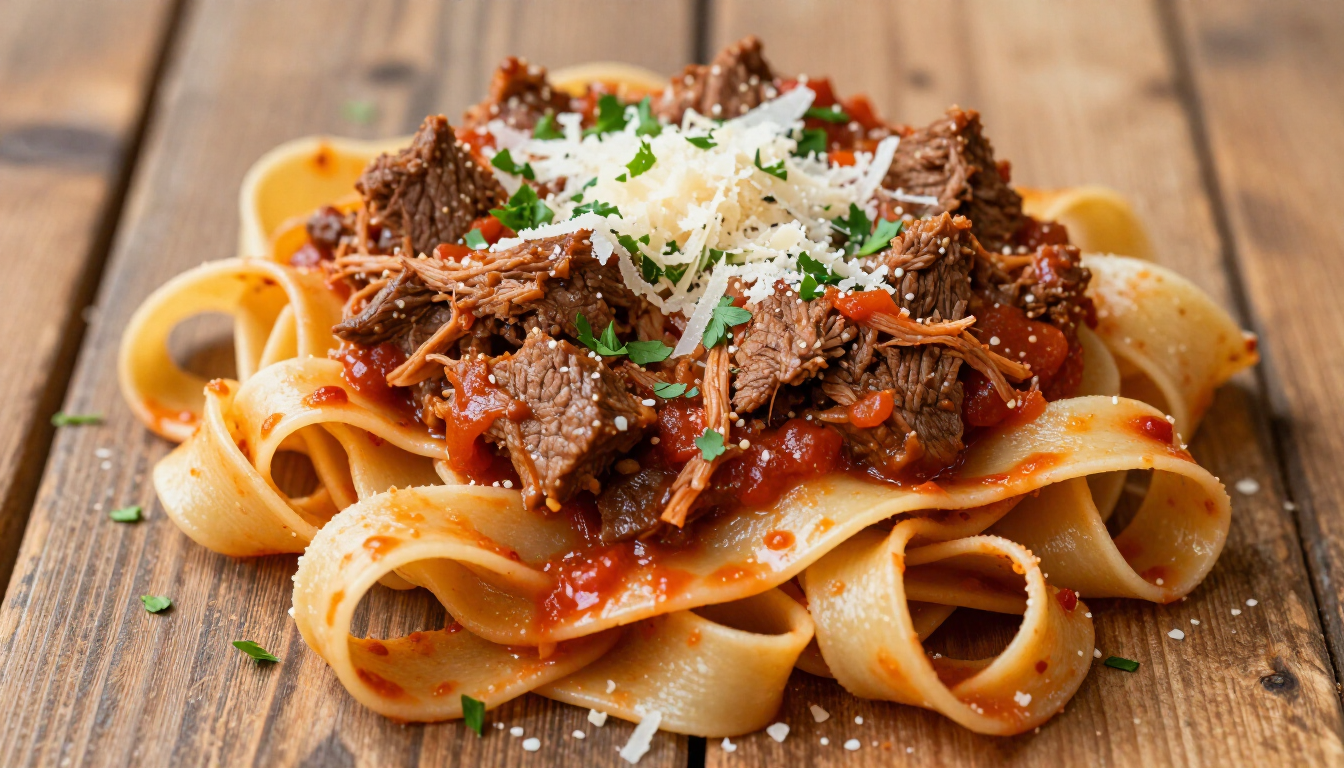 Slow Cooked Beef Ragu