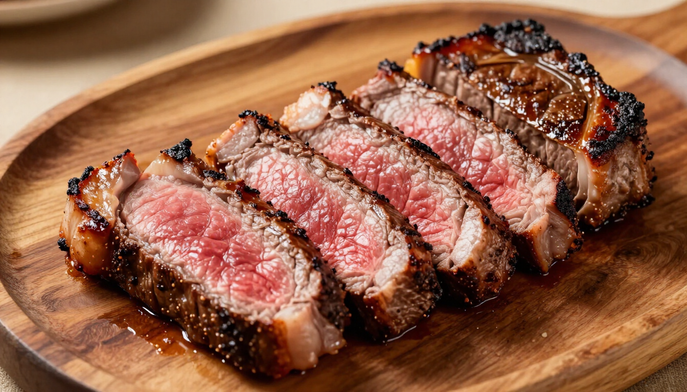 The Perfect Sliced Ribeye