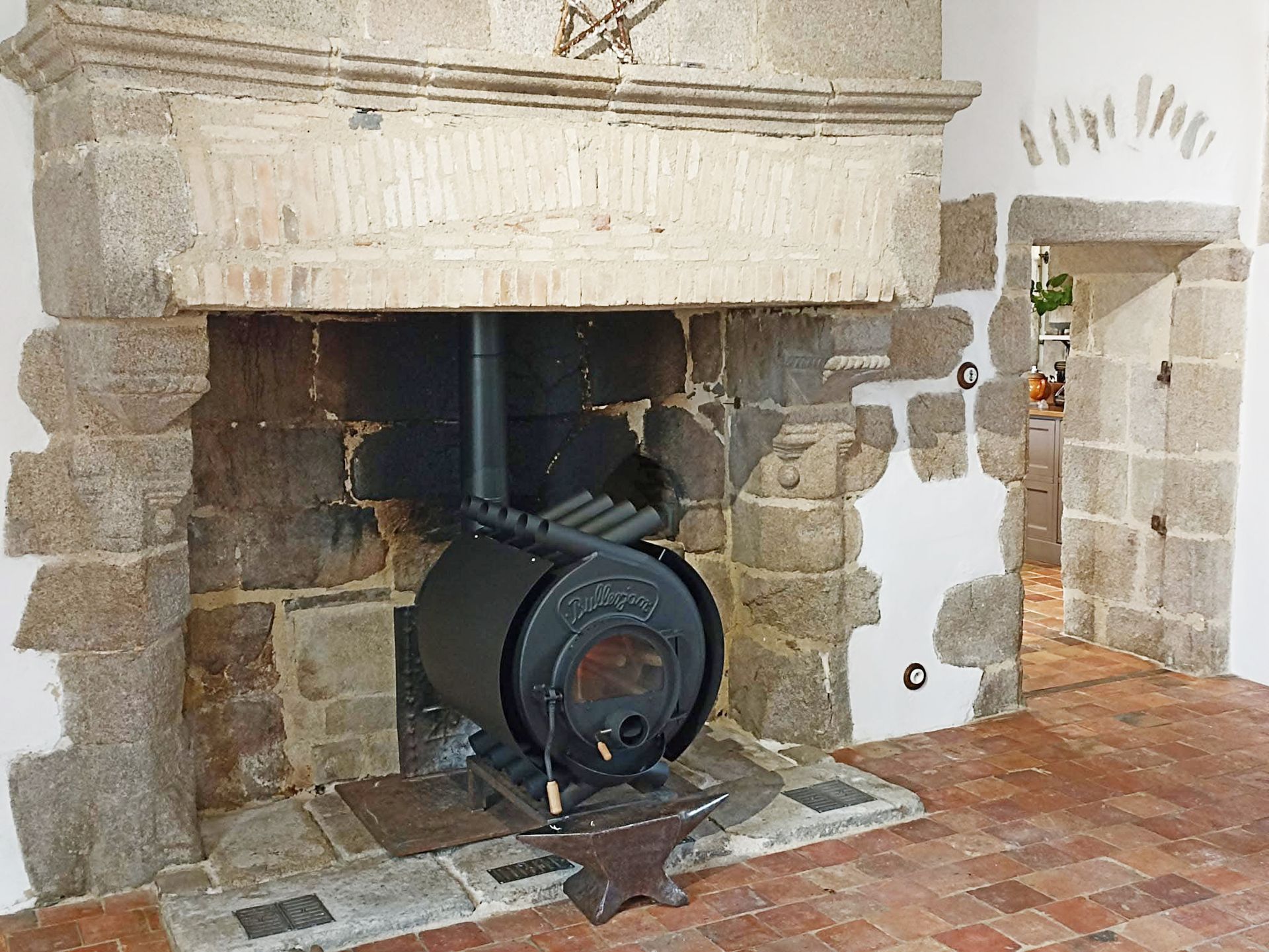 Insert dans cheminée existante
