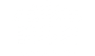 Logo for R & R General Contractor. Dark grey roof with white trim over navy blue text on a white background.