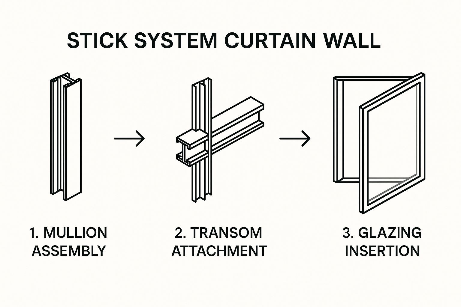 A Guide to Stick System Curtain Walls in the UAE