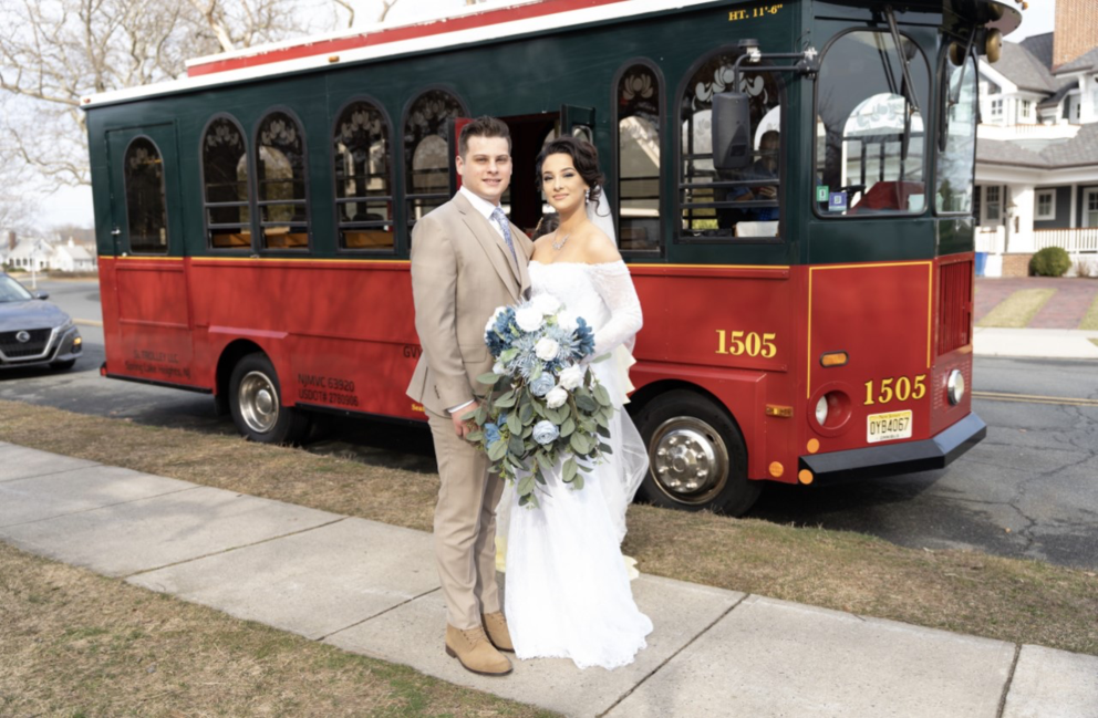 Trolley Wedding Package Spring Lake