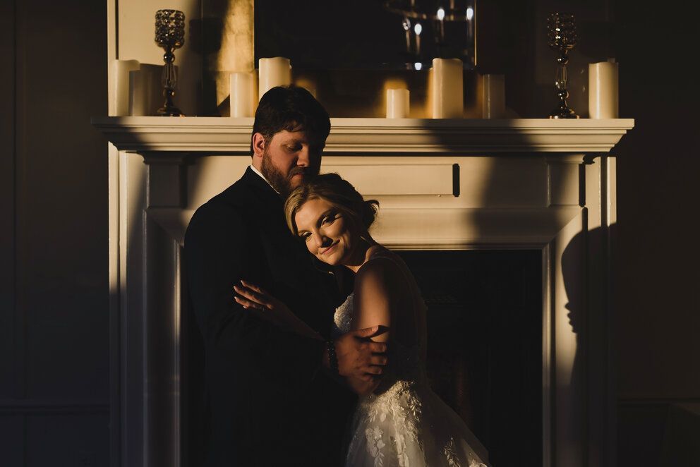 Lounge Fireplace Wedding