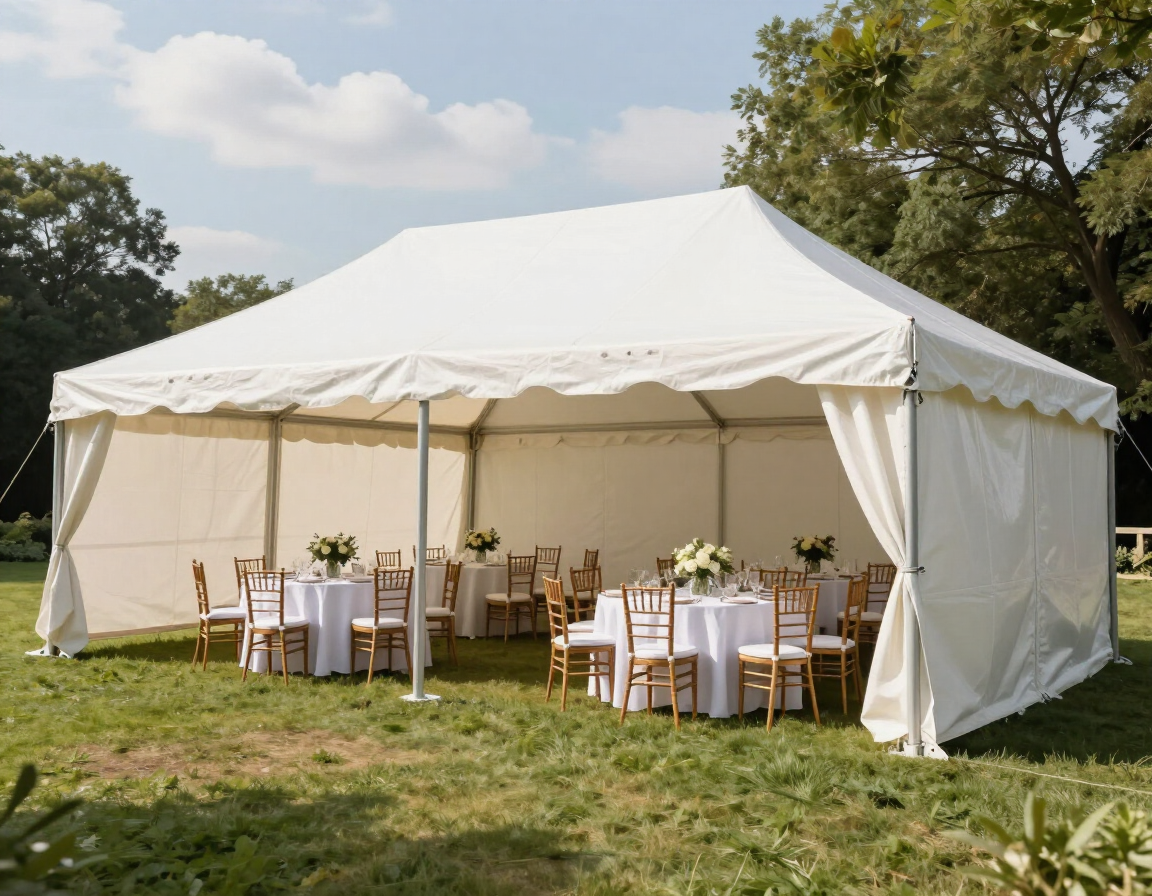 Tents for outdoor event rental