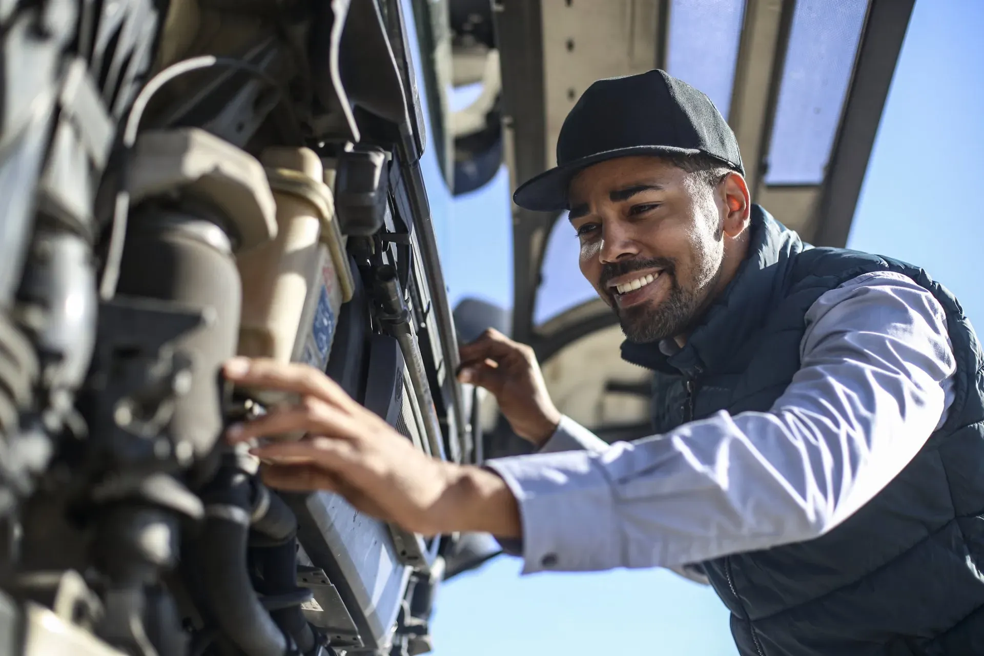 Mechanic at Work | California Coast Truck Repair