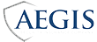 AEGIS logo with blue text in a shield shape.