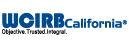 WCIRB California logo: blue text with 