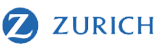 Zurich logo with a blue circle containing a white 