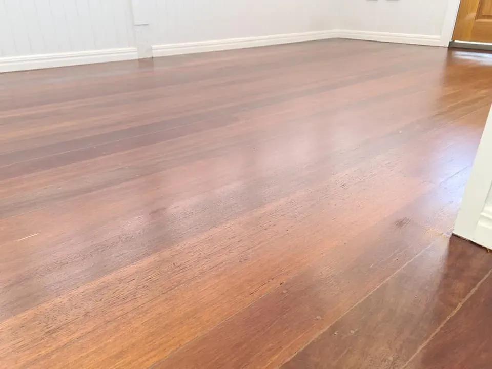A Close Up of a Wooden Floor in a Room — Alan Aldridge Floor Sanding in Maryborough, QLD