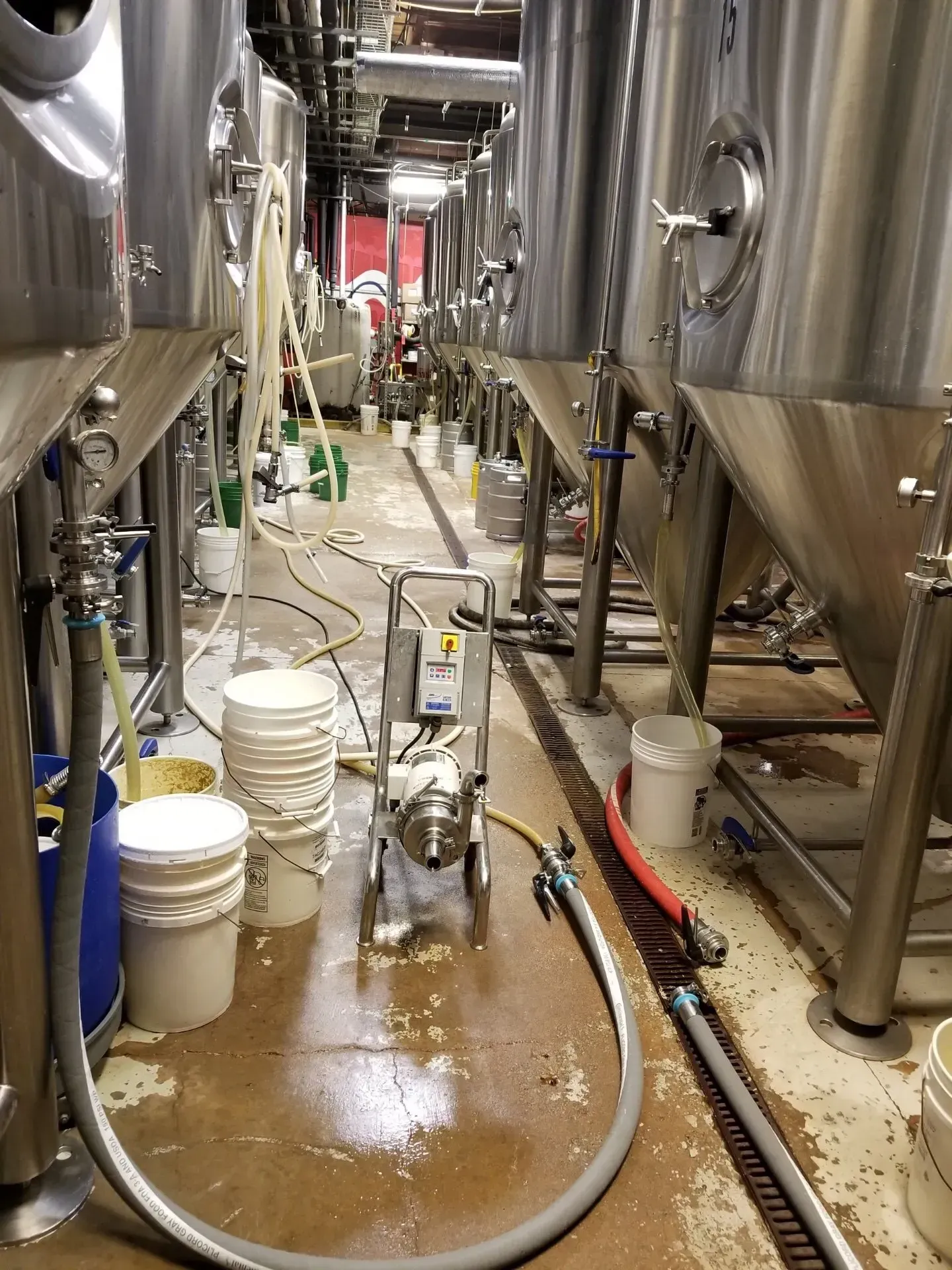 Before Pouring Concrete on the Factory Flooring — Fishers, IN — High-Tech Flooring