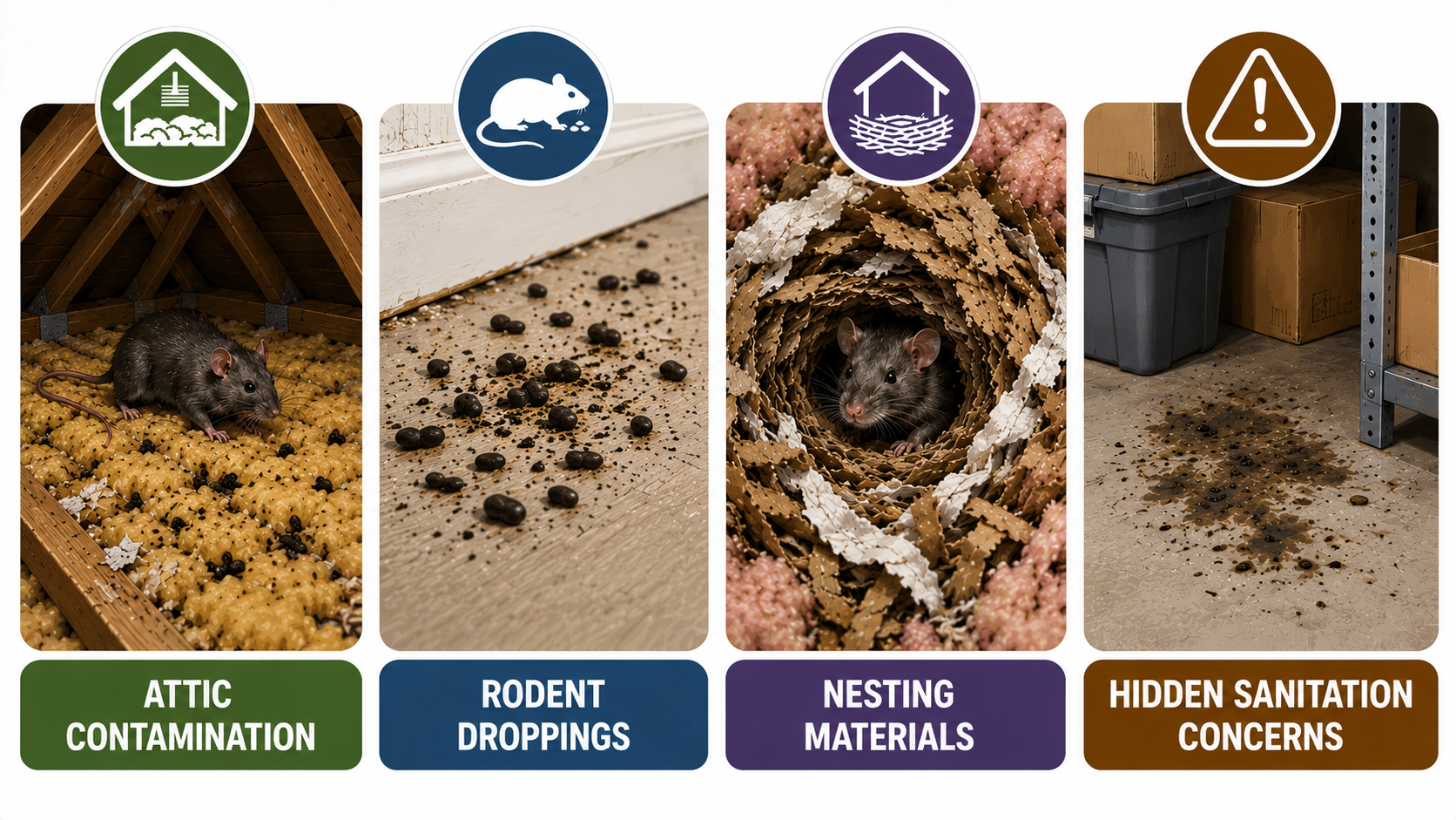 Common sanitation concerns caused by rodents inside South Florida homes