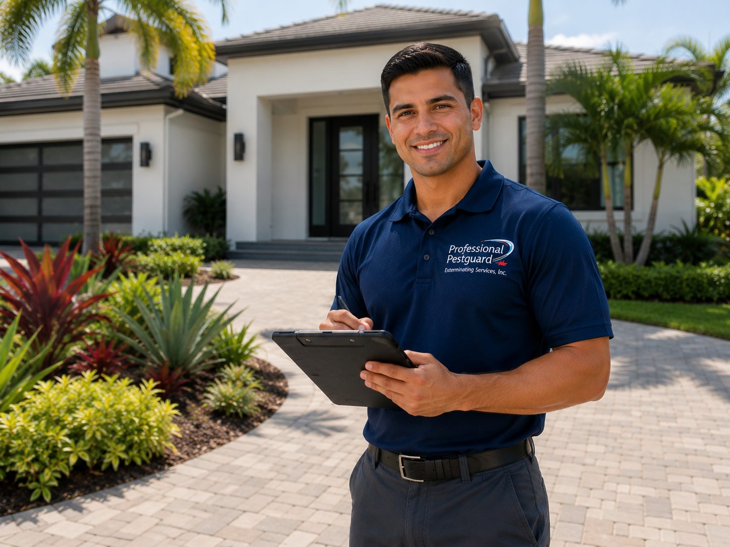 Professional Pestguard Pest Control Technician in Weston, FL