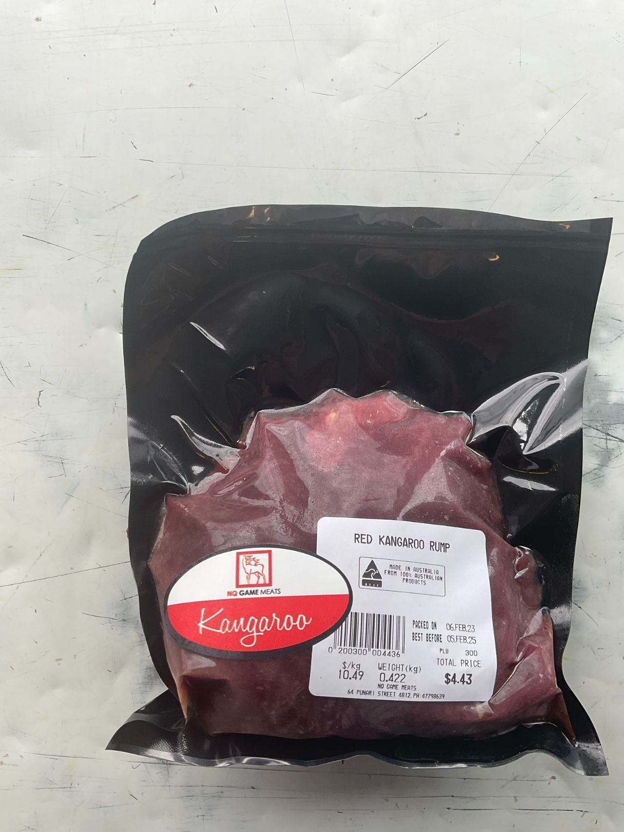 Red Kangaroo Rump — NQ GAME MEAT in Currajong, QLD