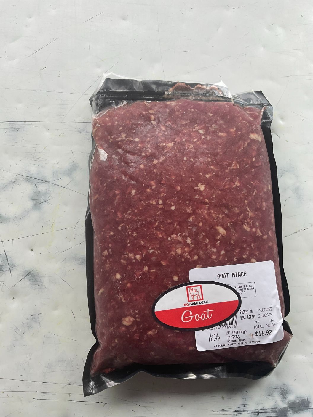 Goat Mince — NQ GAME MEAT in Currajong, QLD