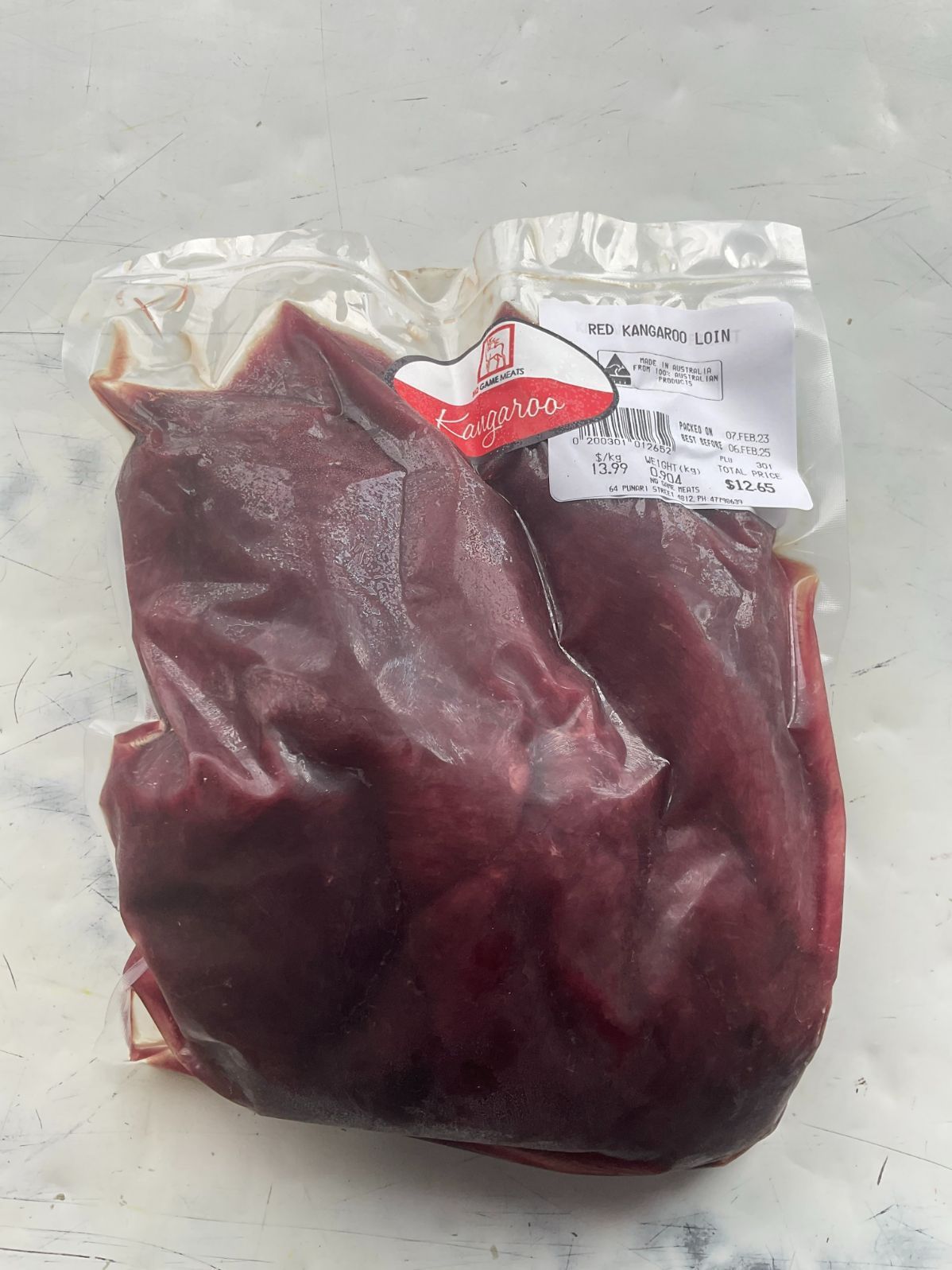 Red Kangaroo Loin — NQ GAME MEAT in Currajong, QLD