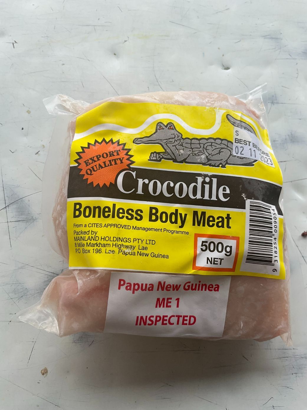 Crocodile Body Meat — NQ GAME MEAT in Currajong, QLD
