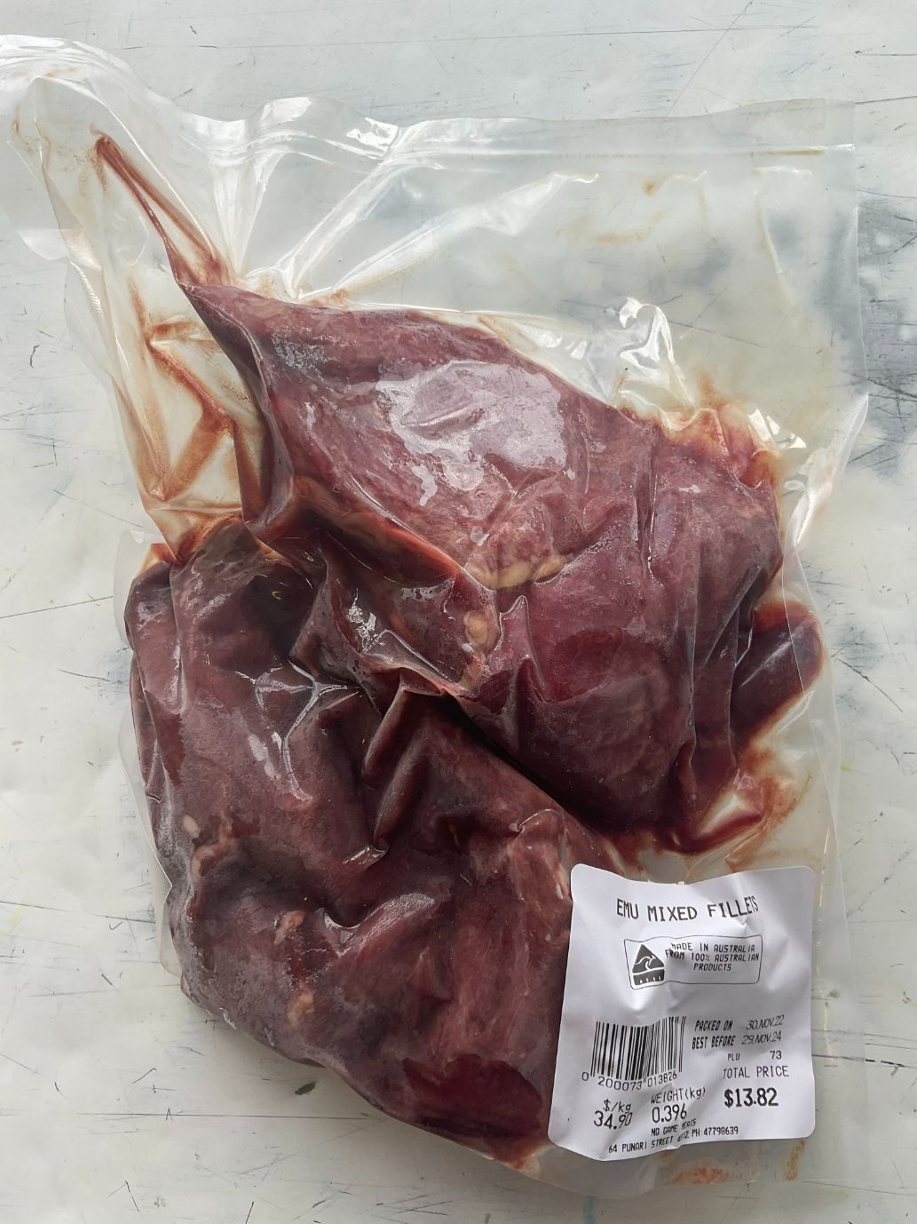 Emu Mixed Fillets — NQ GAME MEAT in Currajong, QLD