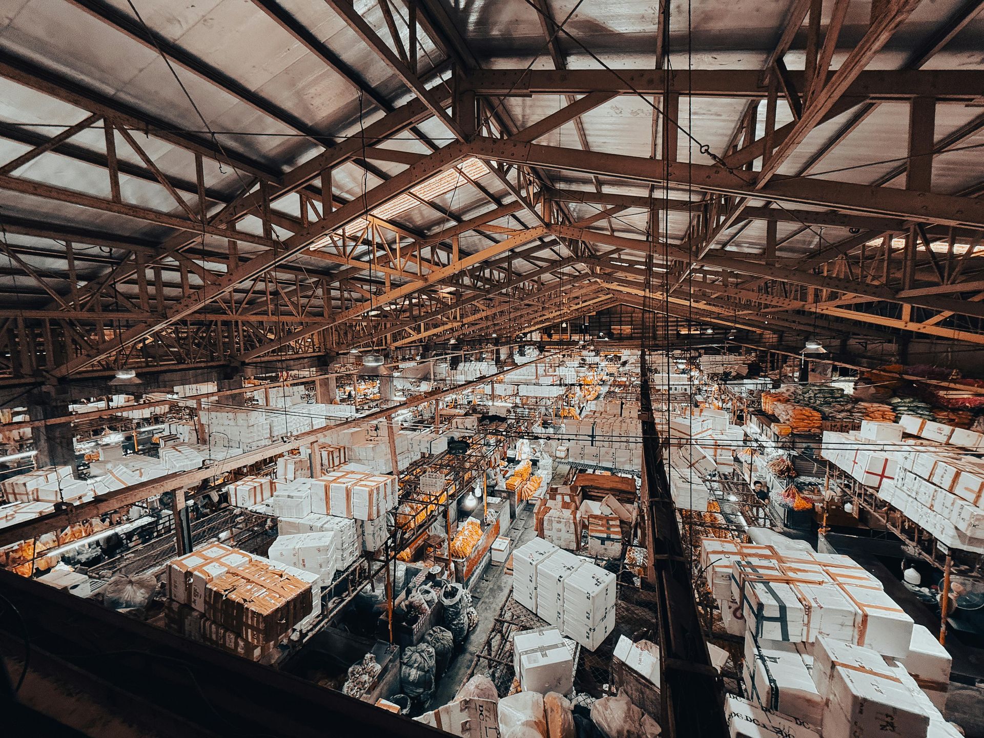 A large warehouse in the GTA with a lot of temporary warehouse workers.
