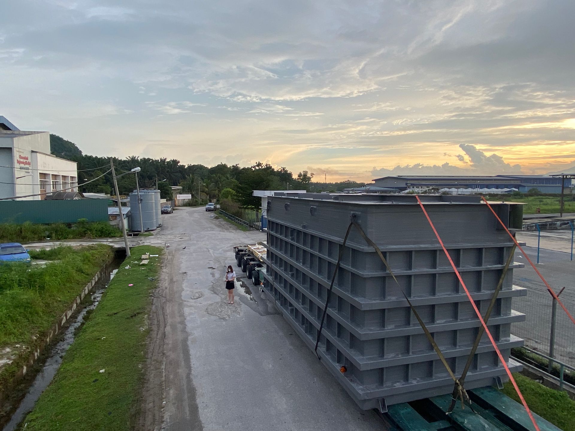 Fiberglass (FRP) Rectangular Tank