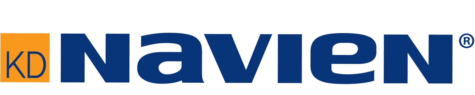 KD Navien logo with orange KD icon and blue Navien text