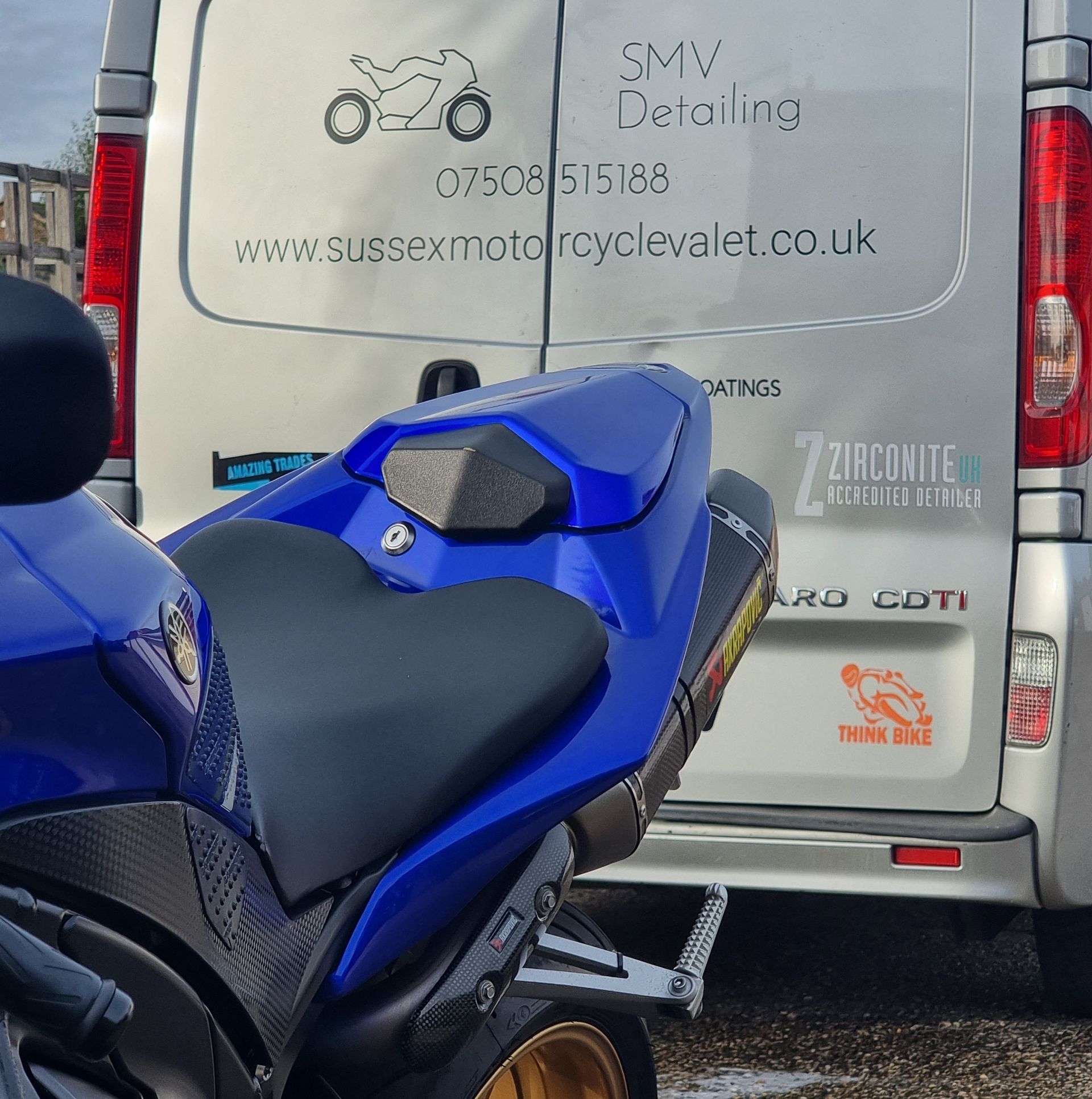 SMV Detailing Sussex Motorcycle Valet Protection Ceramic coatings ACF50 XCP