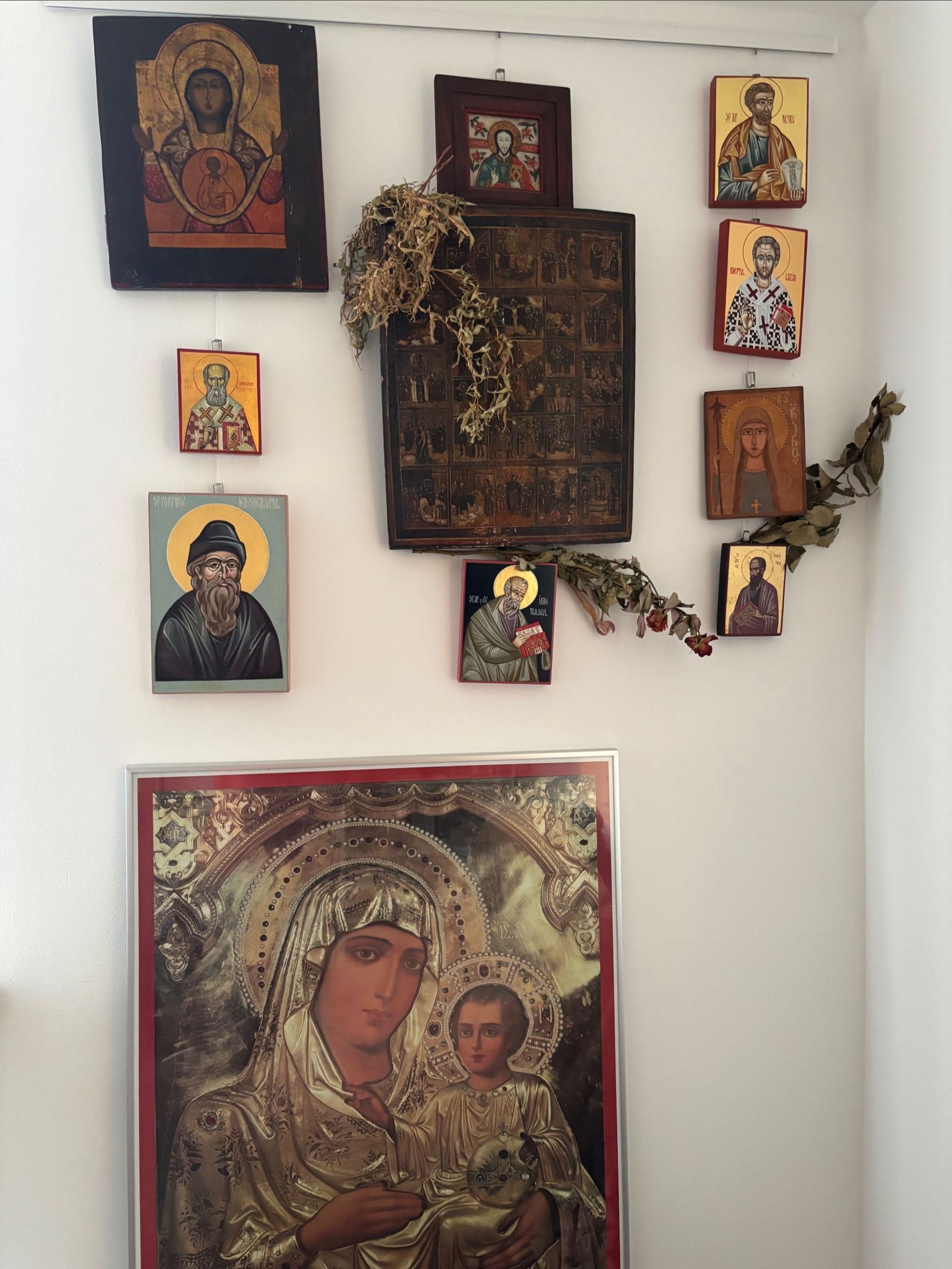 Fotografie cu iconostas
