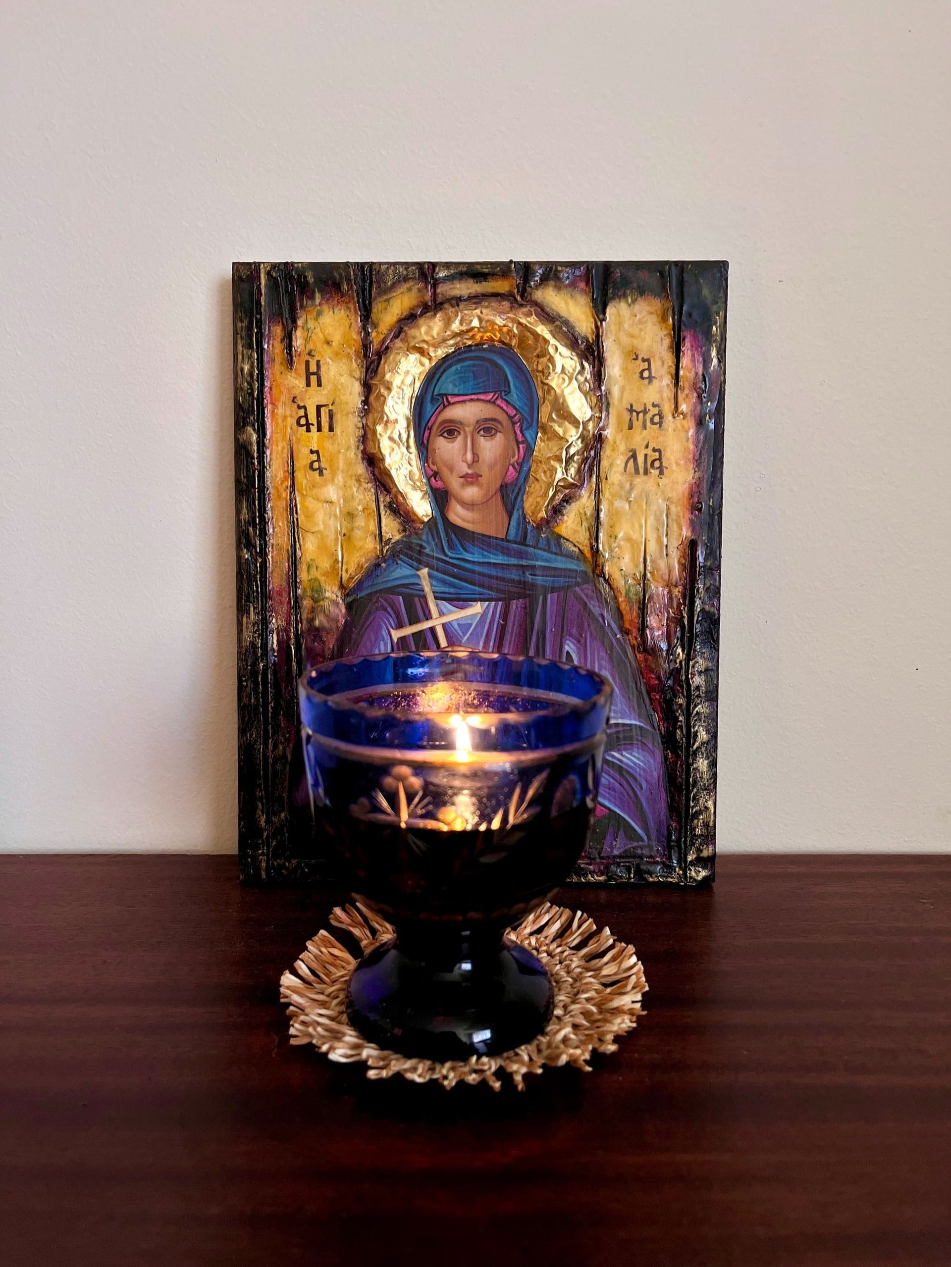 Fotografie cu iconostas