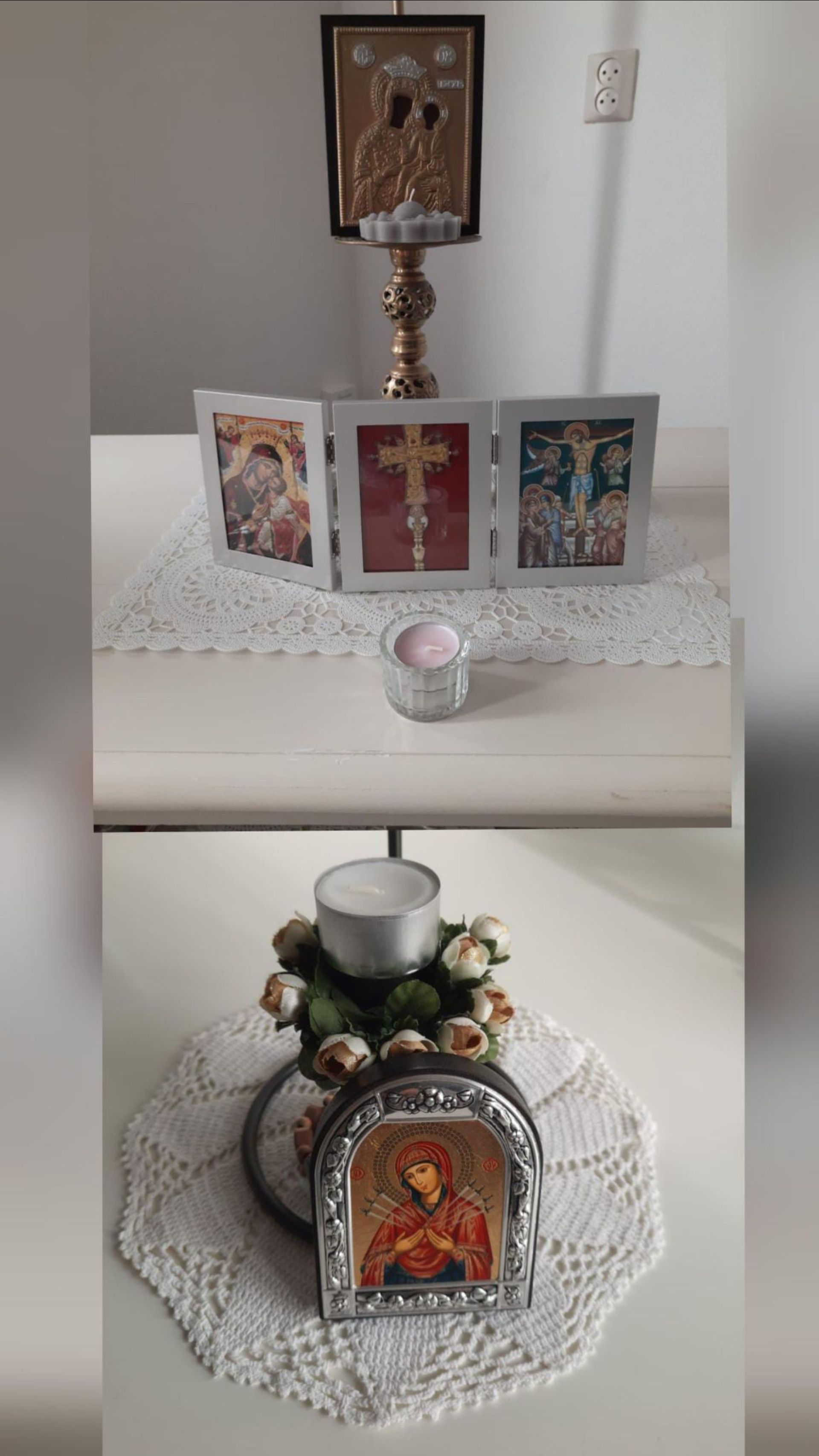 Fotografie cu iconostas
