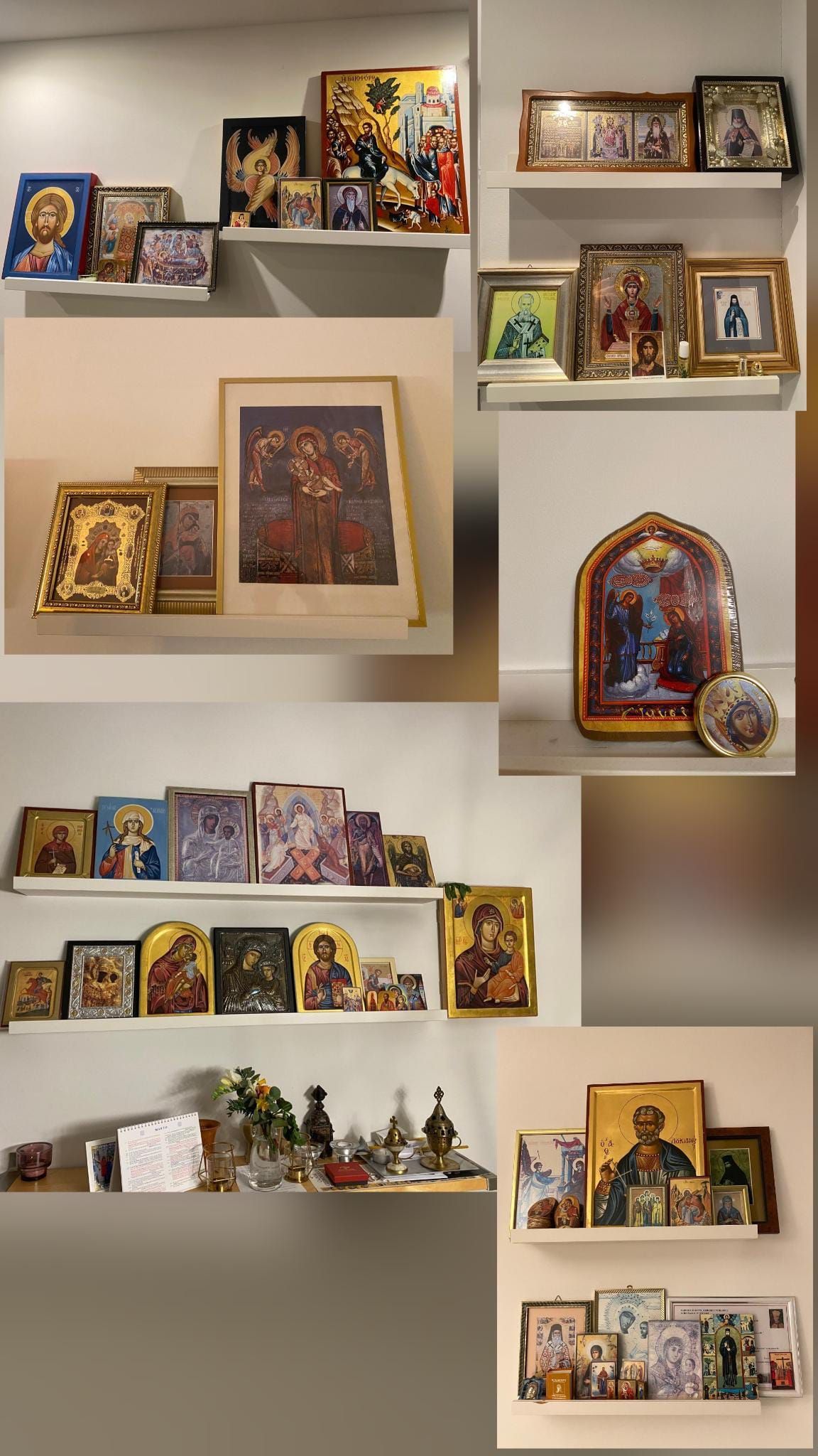 Fotografie cu iconostas