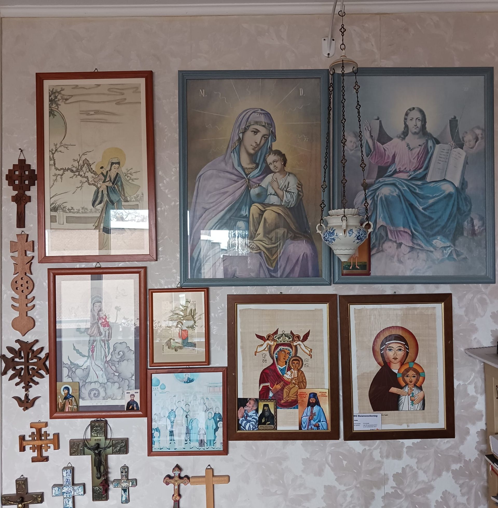 Fotografie cu iconostas